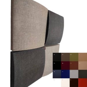3D Sound absorbing panels - Size 60x60x10cm 3kg