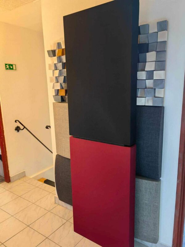 Aesthetic appearance, acoustic wall
