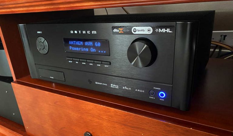 We have tried the Anthem AVM 60 high-end home cinema preamplifier!