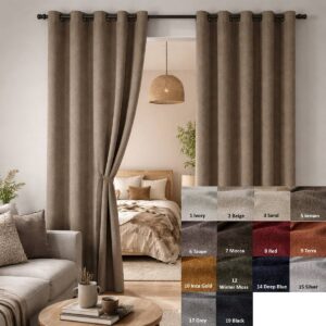 Anthology Partition curtains for the bedroom main image - This image is an illustration