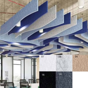 Bilnora extra dense vertical and corrugated ceiling panel 120x40x1,2cm 4pcs in a pack