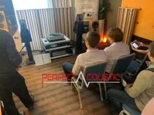 Core Audio hifi show, presentation of acoustic panels (2)