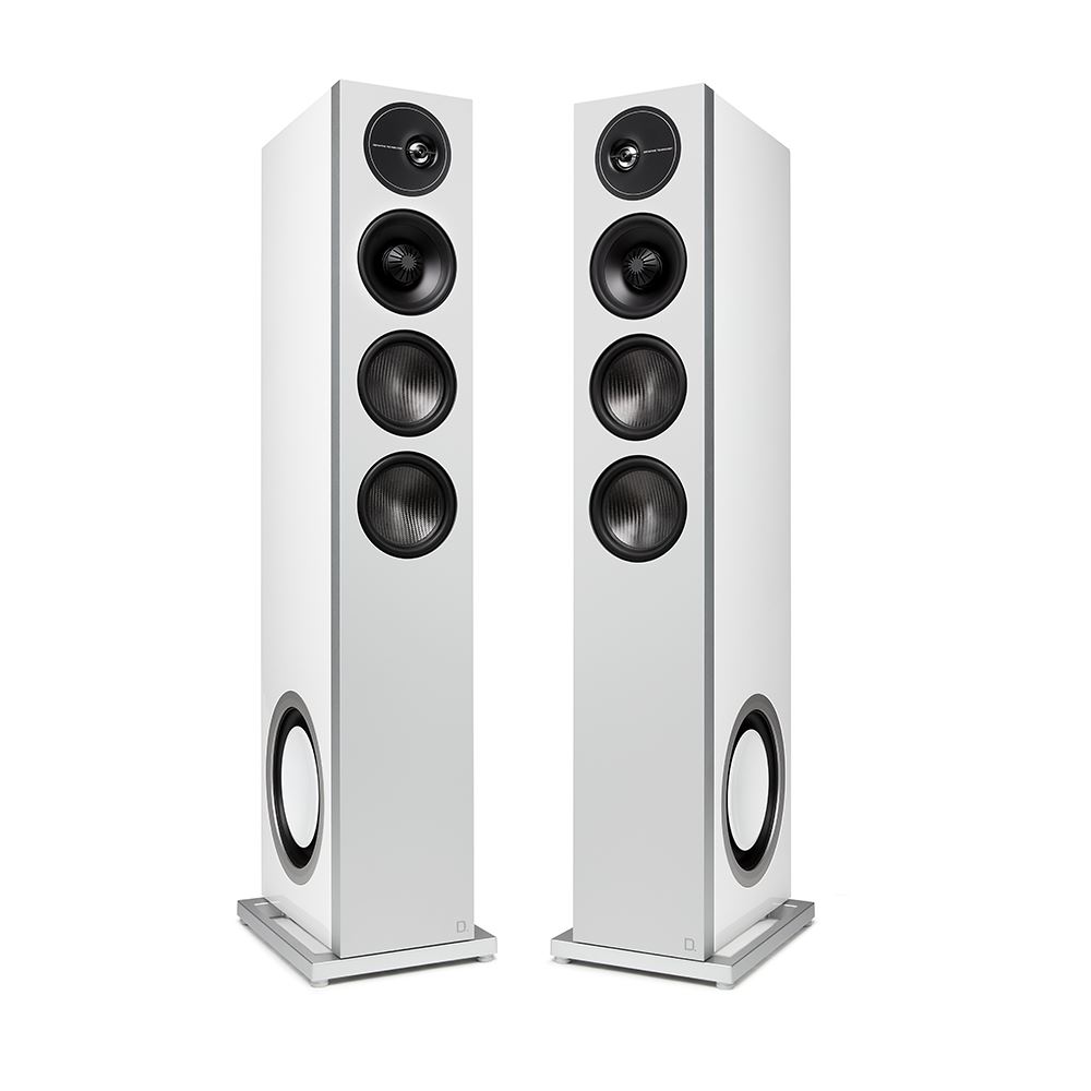 Definitive-Technology-D15-white-tower-loudspeakers