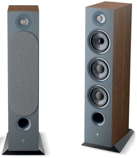 Focal-Chora-826-standing speakers-walnut