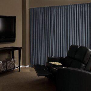 Use of partition curtains and door curtains in our home.