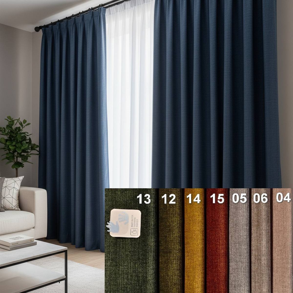 Ross thermal curtains for winter in your living room main