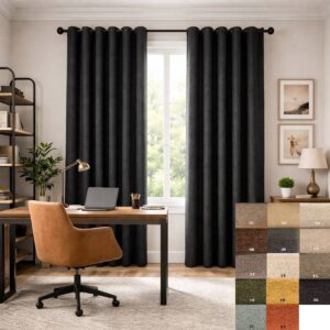 Softy acoustic curtain main image with colors the best - This image is an illustration