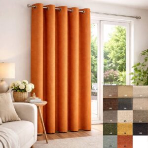 Softy summer Heat-insulating curtain - keeps the cold inside main image - This image is an illustration