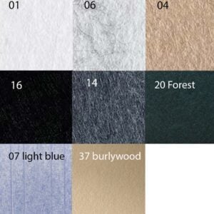 Striped Bilnora felt panels -available colours Striped Bilnora felt panels – available colours