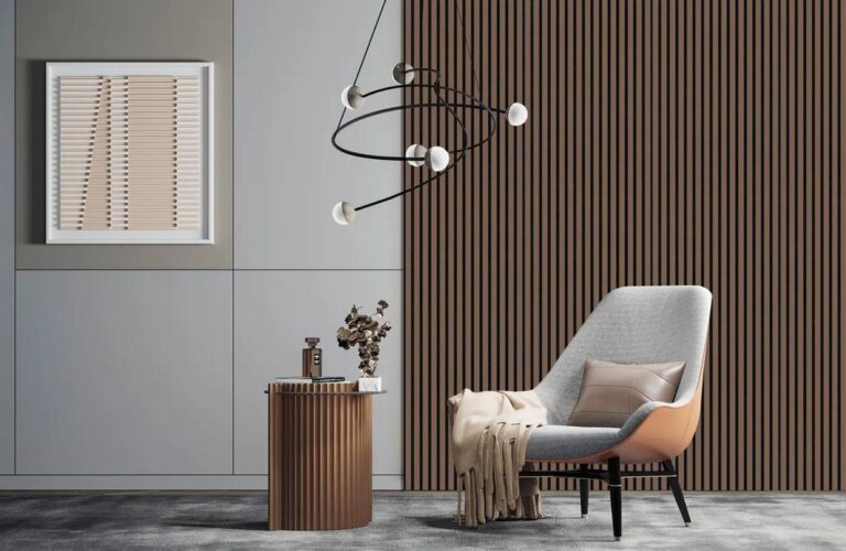 acoustic panel in living room
