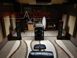 Decorative acoustic panels-acoustic treatment of home theater (2)