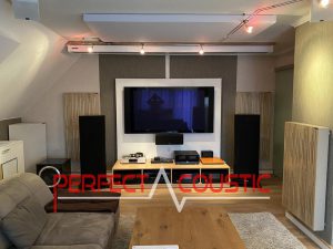 acoustical panels in a cinemaroom