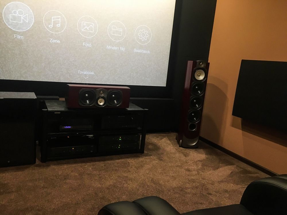 home theater acoustic design with rustic bass absorber (4)
