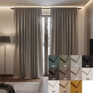 meva curtains for heat insulation This image is an illustration