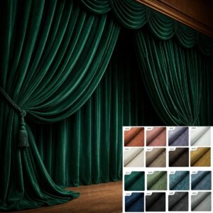 miu Theater Curtains green main picture This image is an illustration