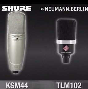 shure or neumann microphones