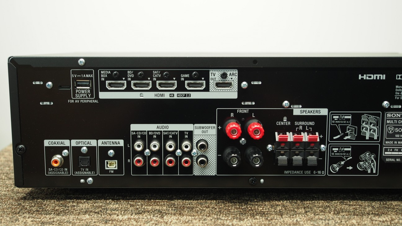 We have tested the Sony STR-DH590 5-Channel AV Receiver!