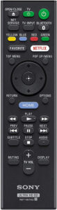 sony-x800-remote control