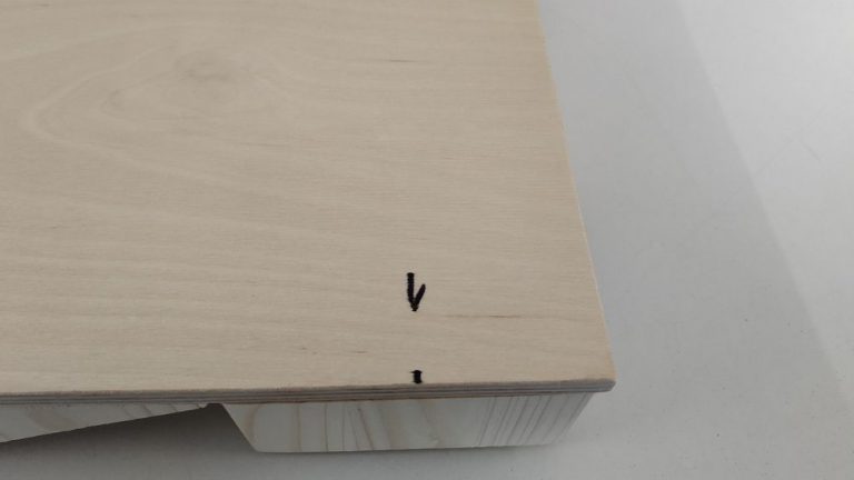 Pyramid diffuser 60x60x11cm - Perfect Acoustic - Pine wood