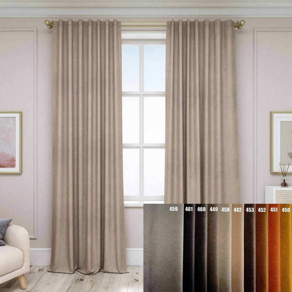 Heavy and Thick Curtains